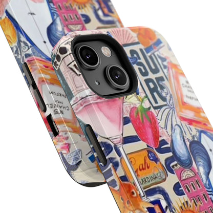 Tropical Beach Collage Phone Case