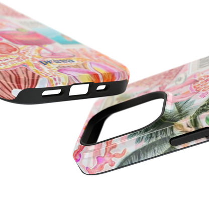 Pink Cocktail Collage Phone Case