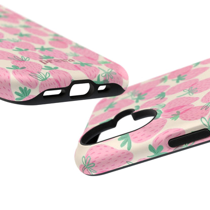 Pink Strawberry Phone Case