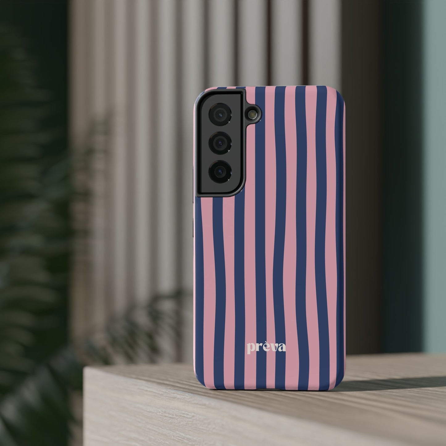 Blue and Pink Stripes Case