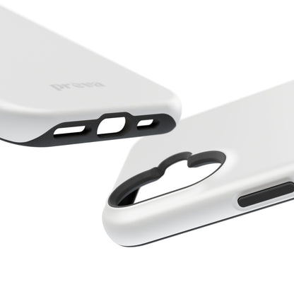 White & Grey Phone Case