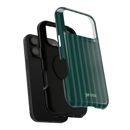 Striped Green Phone Case