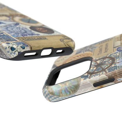 Neutral Travel Collage Phone Case