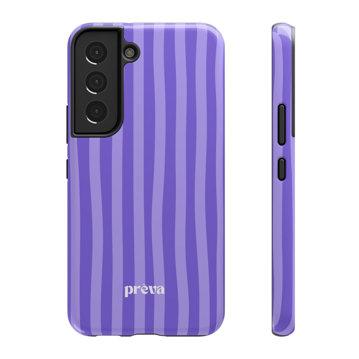 Lavender Stripes Phone Case