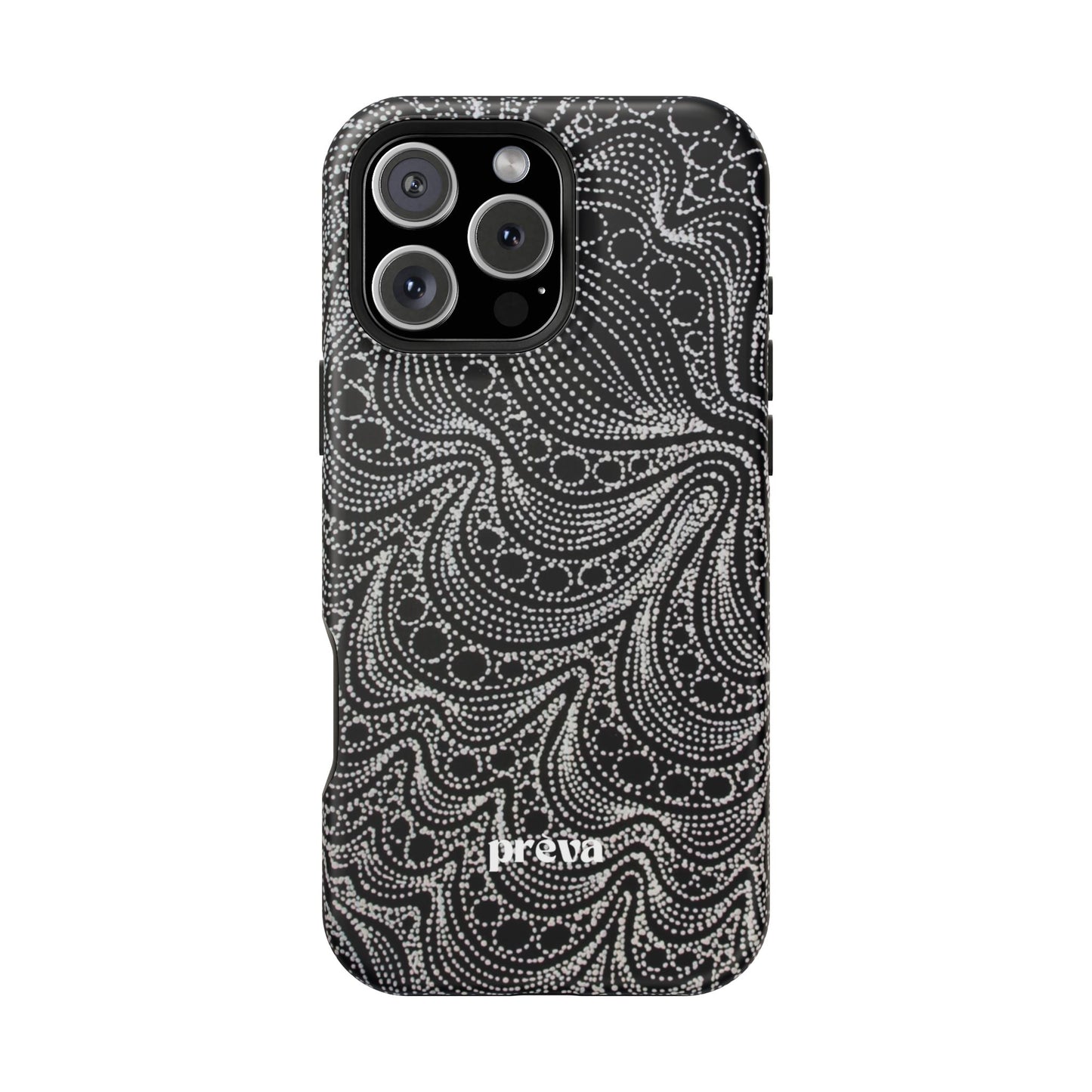 Abstract Midnight Lace Phone Case