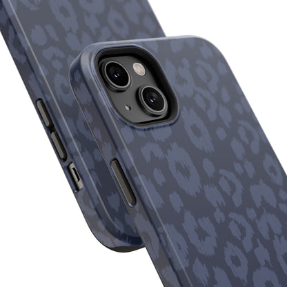 Navy Leopard  Phone Case