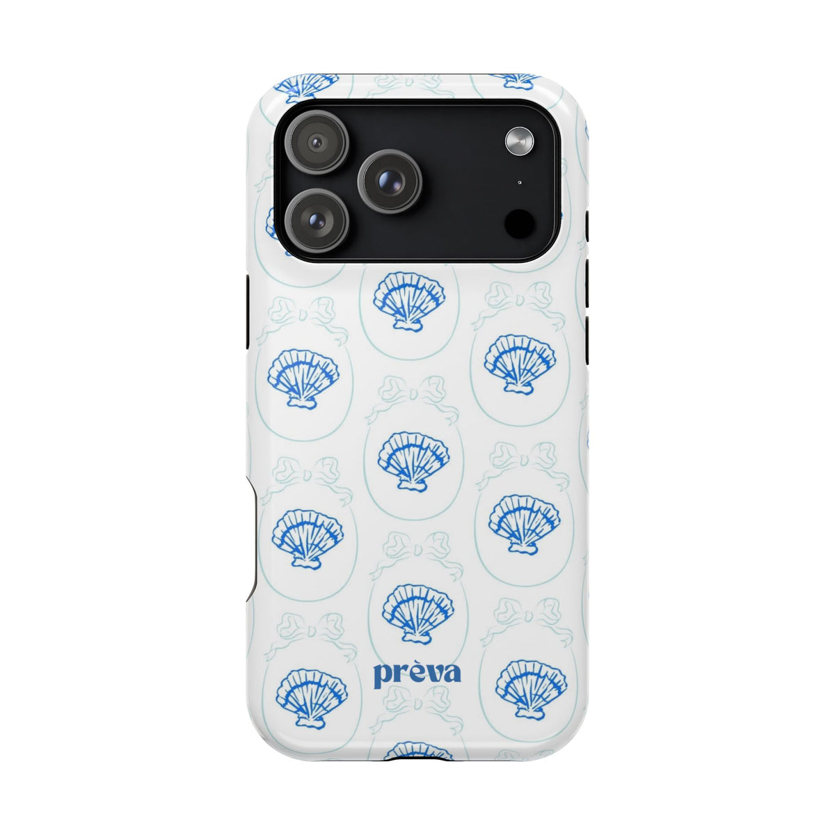 Fancy Teal Shell Phone Case