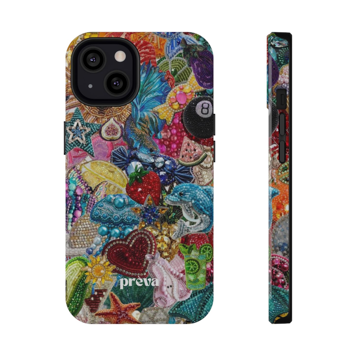 Colorful Rhinestone Phone Case