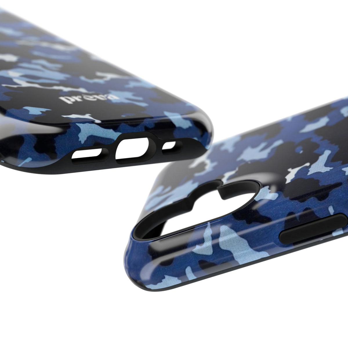 Blue Camo Phone Case