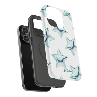 White Starburst Phone Case