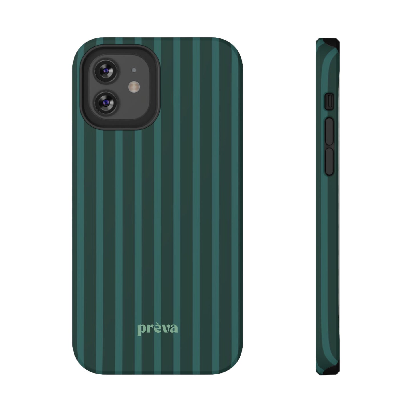 Striped Green Phone Case