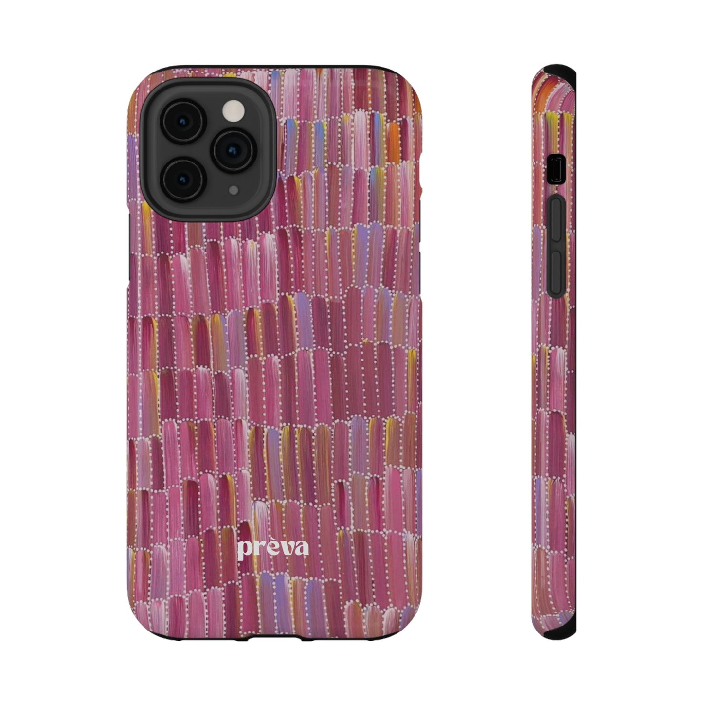 Pink Brushstroke Phone Case