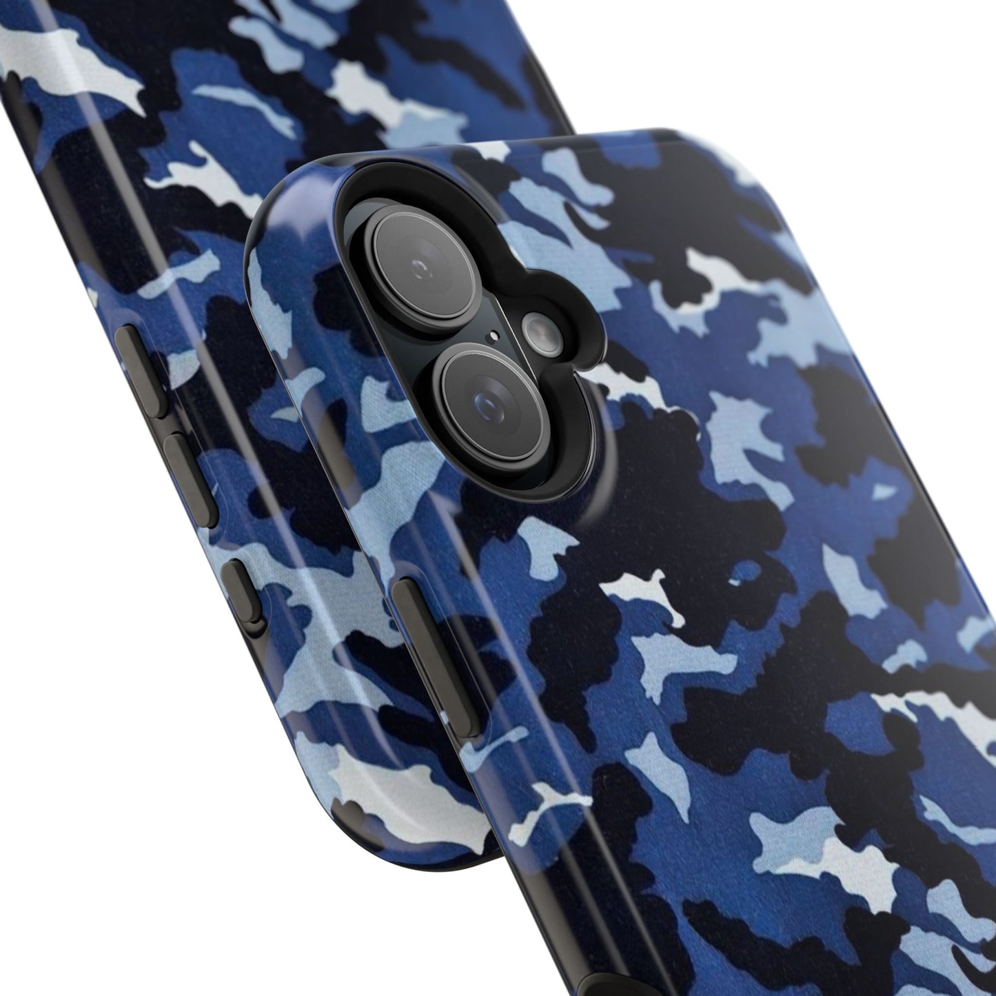 Blue Camo Phone Case
