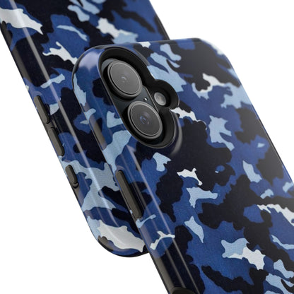 Blue Camo Phone Case
