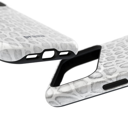 White Snake Phone Case
