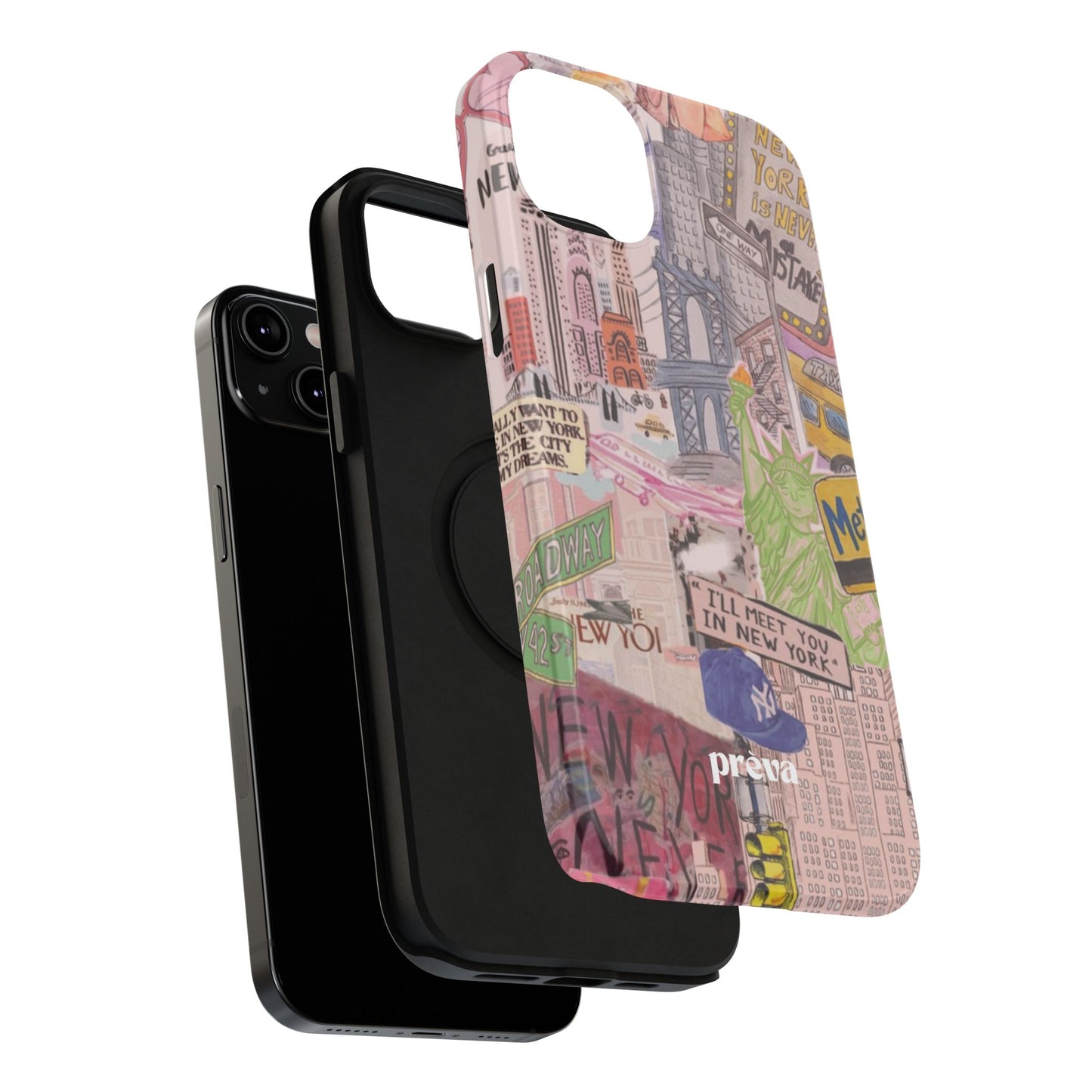 New York Collage Phone Case