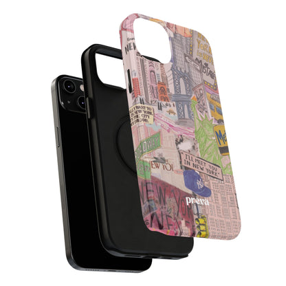New York Collage Phone Case
