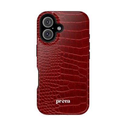Red Croc Phone Case