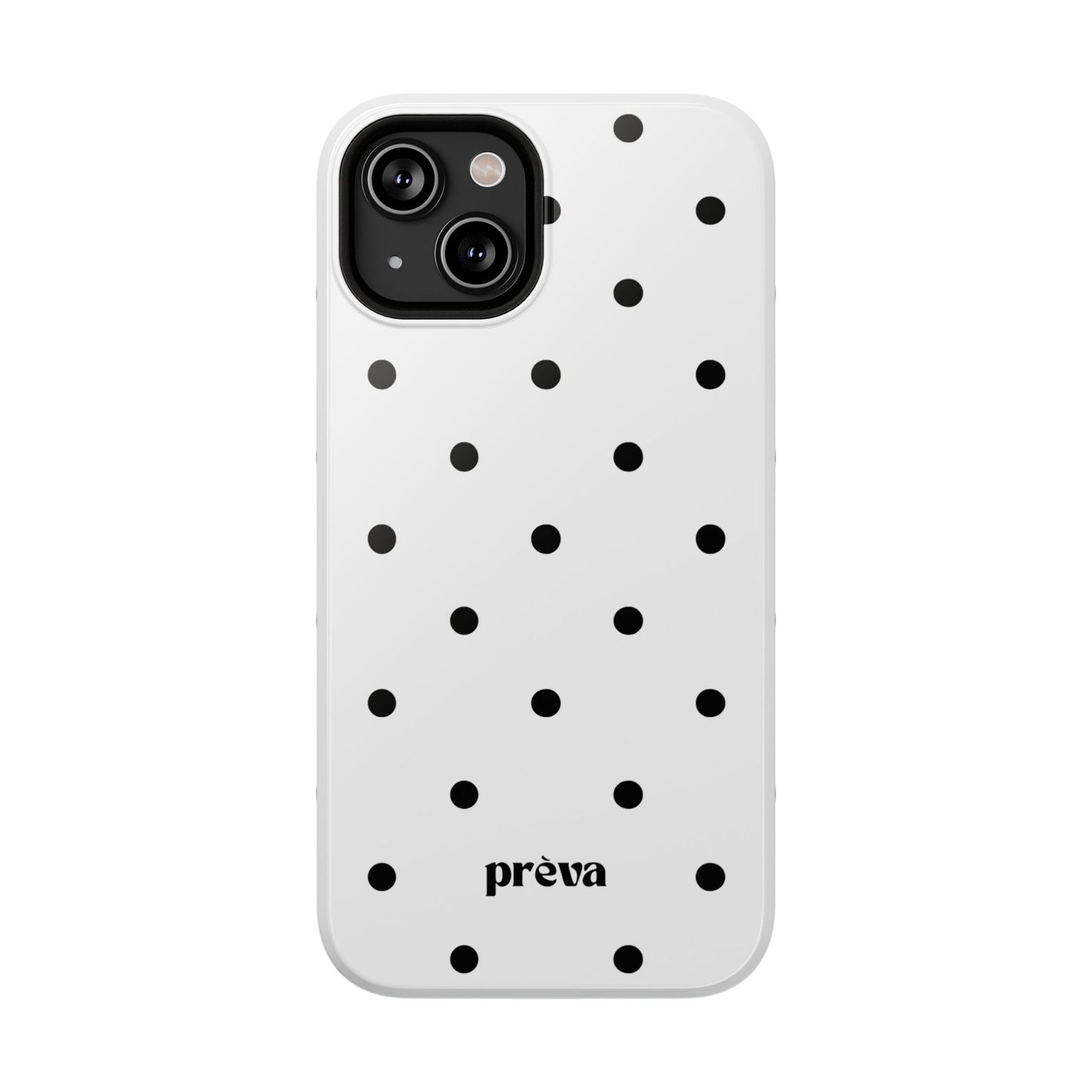 B&W polka dots Phone Case
