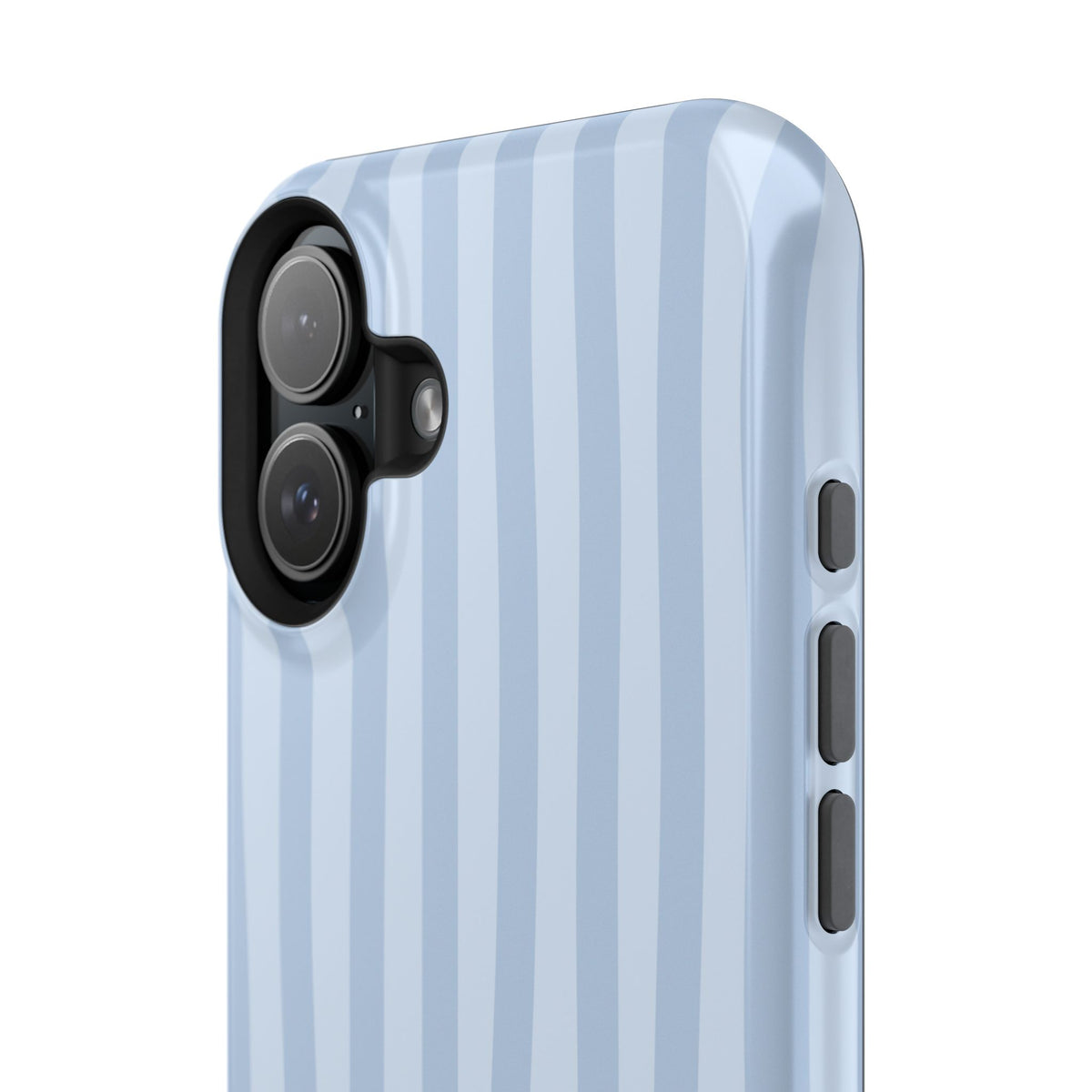 Pastel Blue Stripes Phone Case