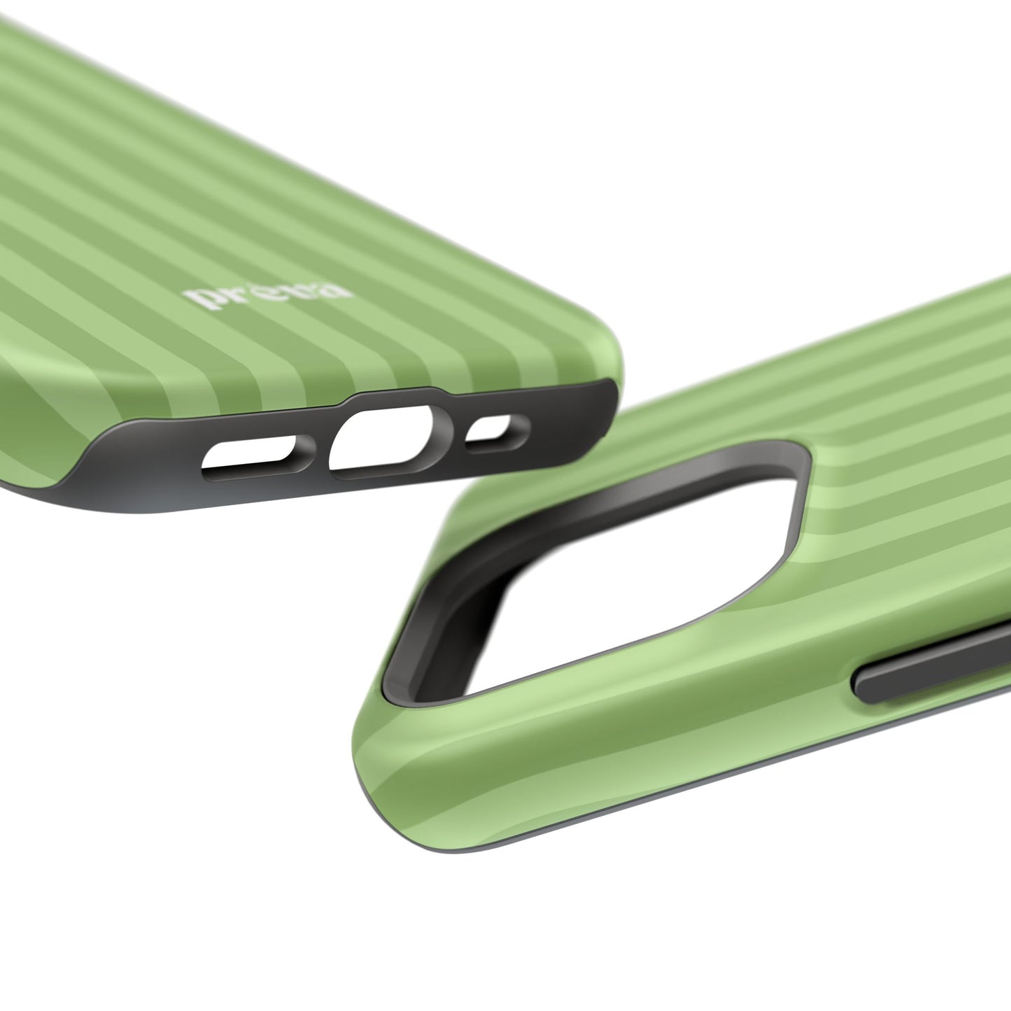 Light Green Stripes Phone Case