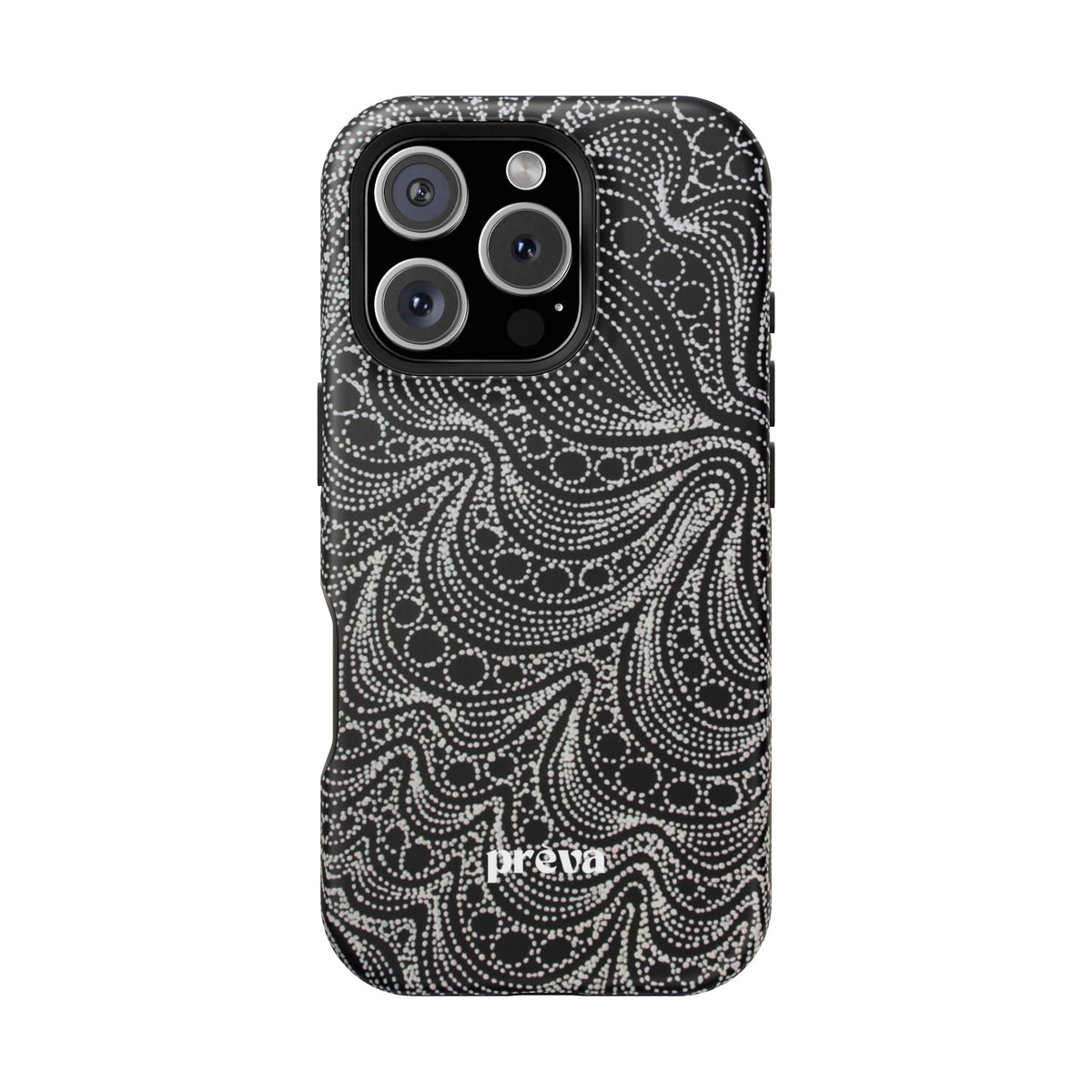 Abstract Midnight Lace Phone Case