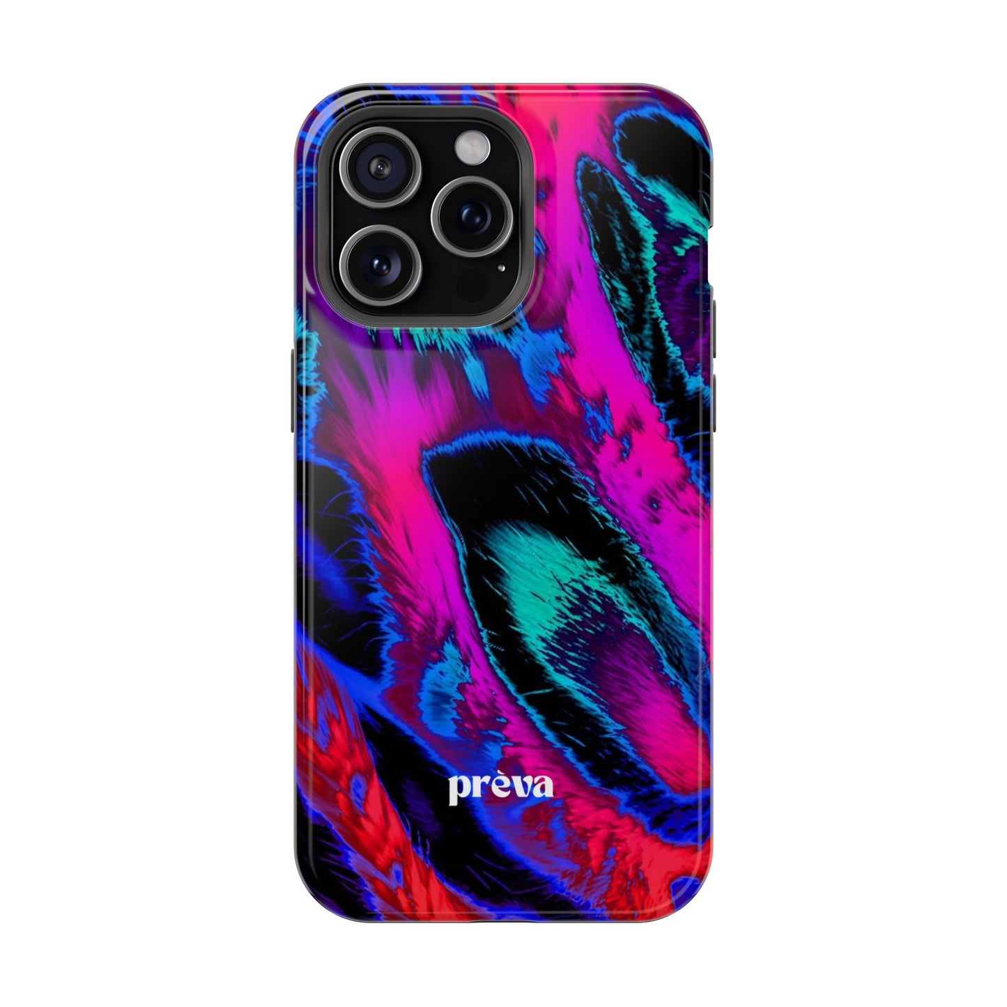 Neon Swirl Phone Case