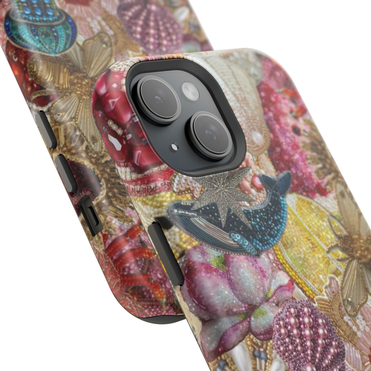 Floral Sea Collage Phone Case