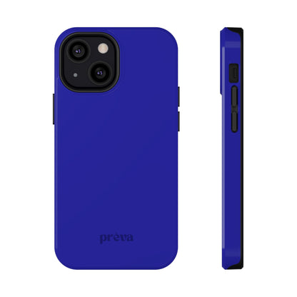 Neon Dark Blue Phone Case