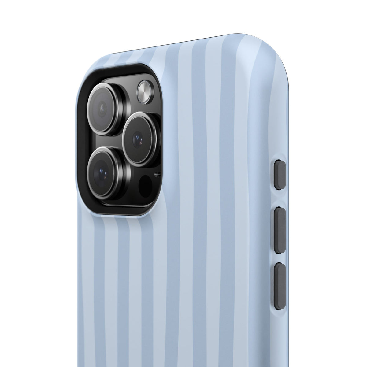 Pastel Blue Stripes Phone Case