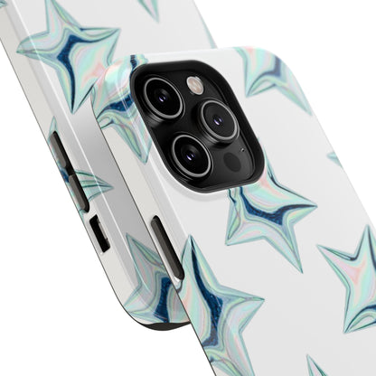 White Starburst Phone Case