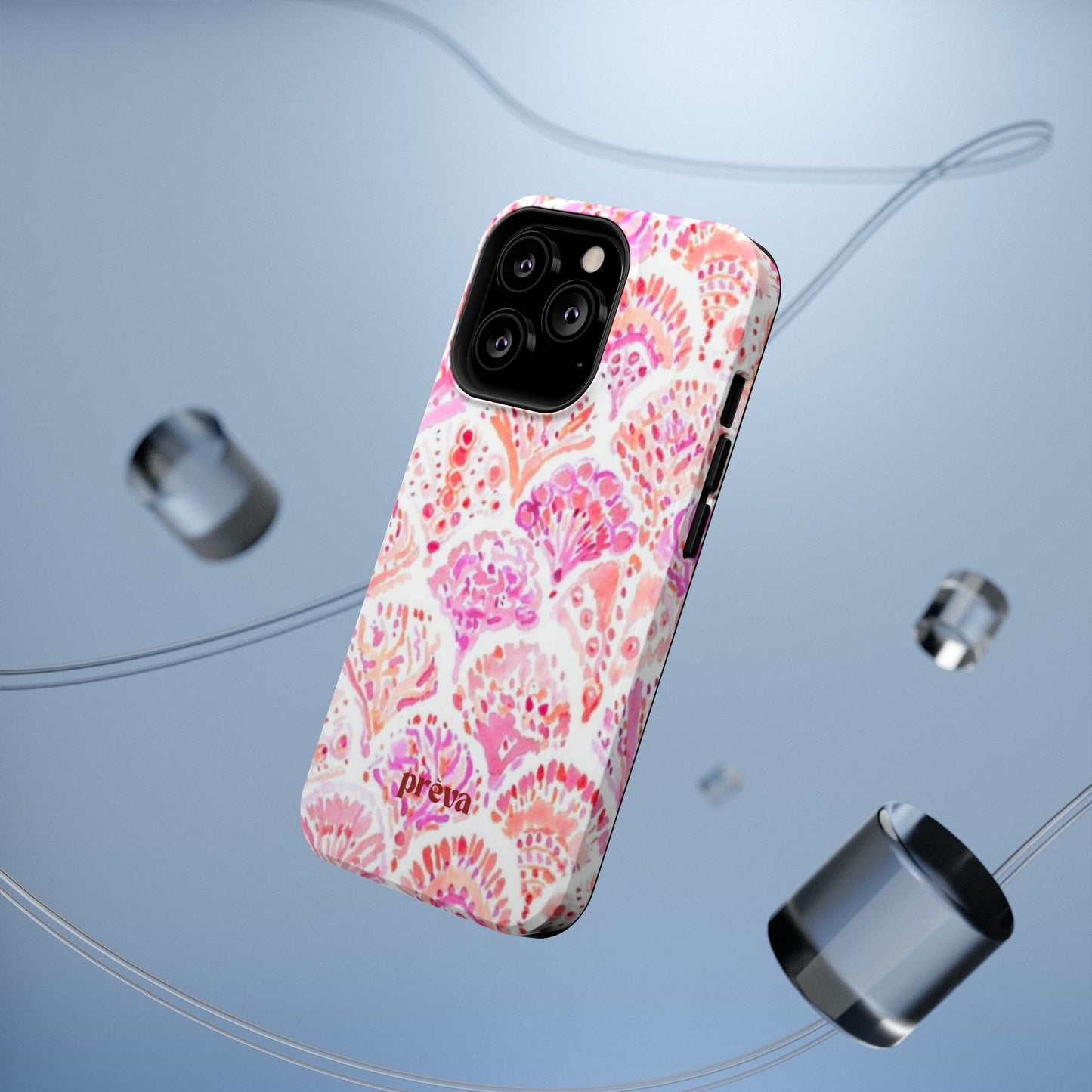 Pink Shell Watercolor Phone Case