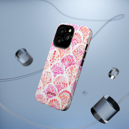 Pink Shell Watercolor Phone Case