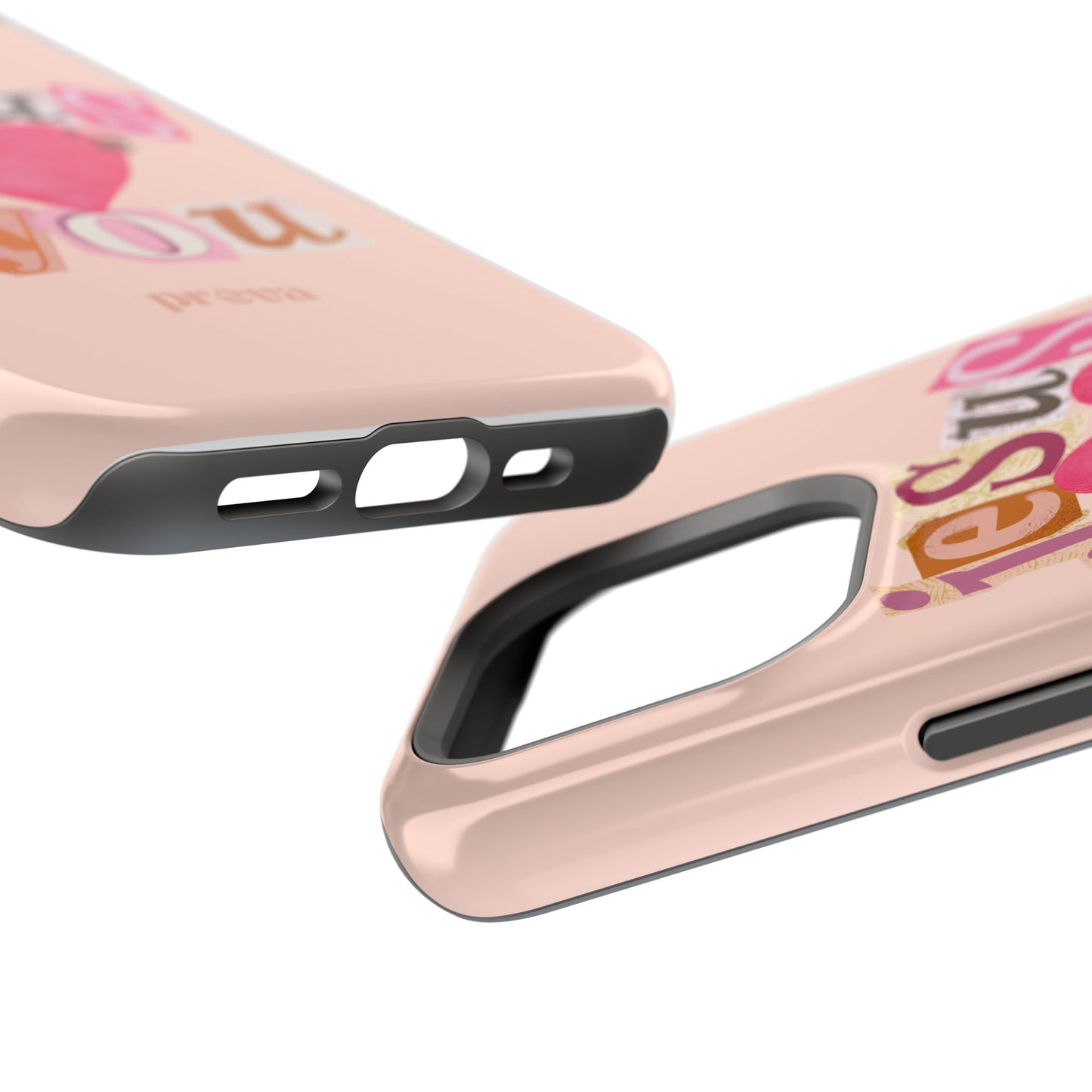 Pink Jesus Loves You Phone Case