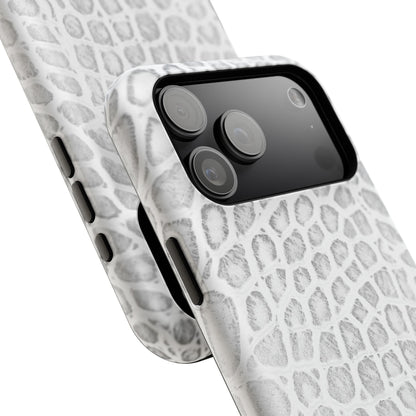 White Snake Phone Case