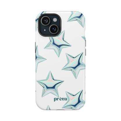 White Starburst Phone Case