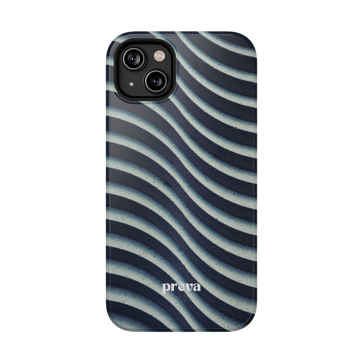Navy Waves Phone Case