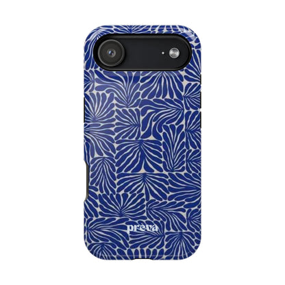 Blue Abstract Greek Phone Case