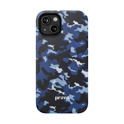 Blue Camo Phone Case