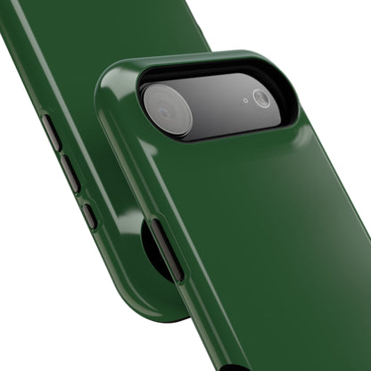 Impact-Resistant Phone Case — Forest Green Slim Armor