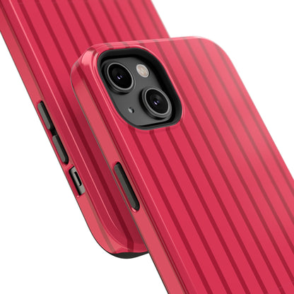 Pinky Red Stripes Phone Case