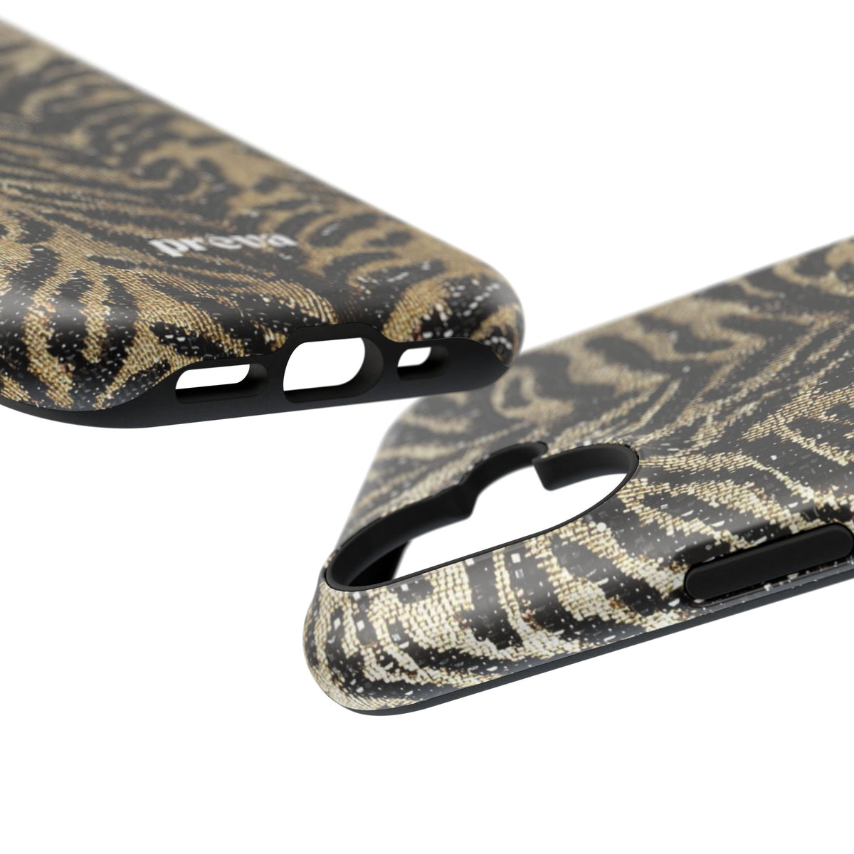 Phone Case — Impact‑Resistant Tiger Print Rug Texture