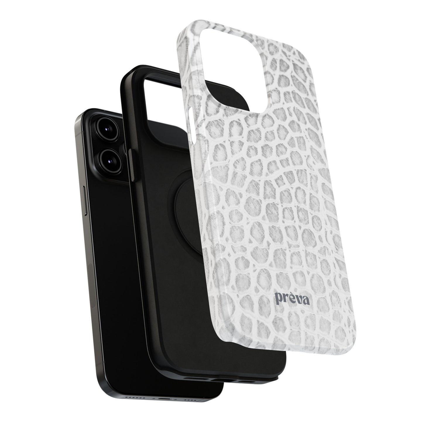 White Snake Phone Case