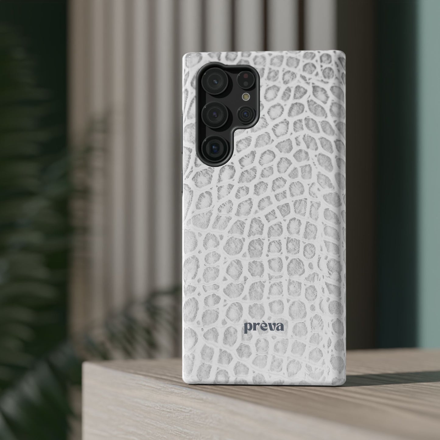White Snake Phone Case