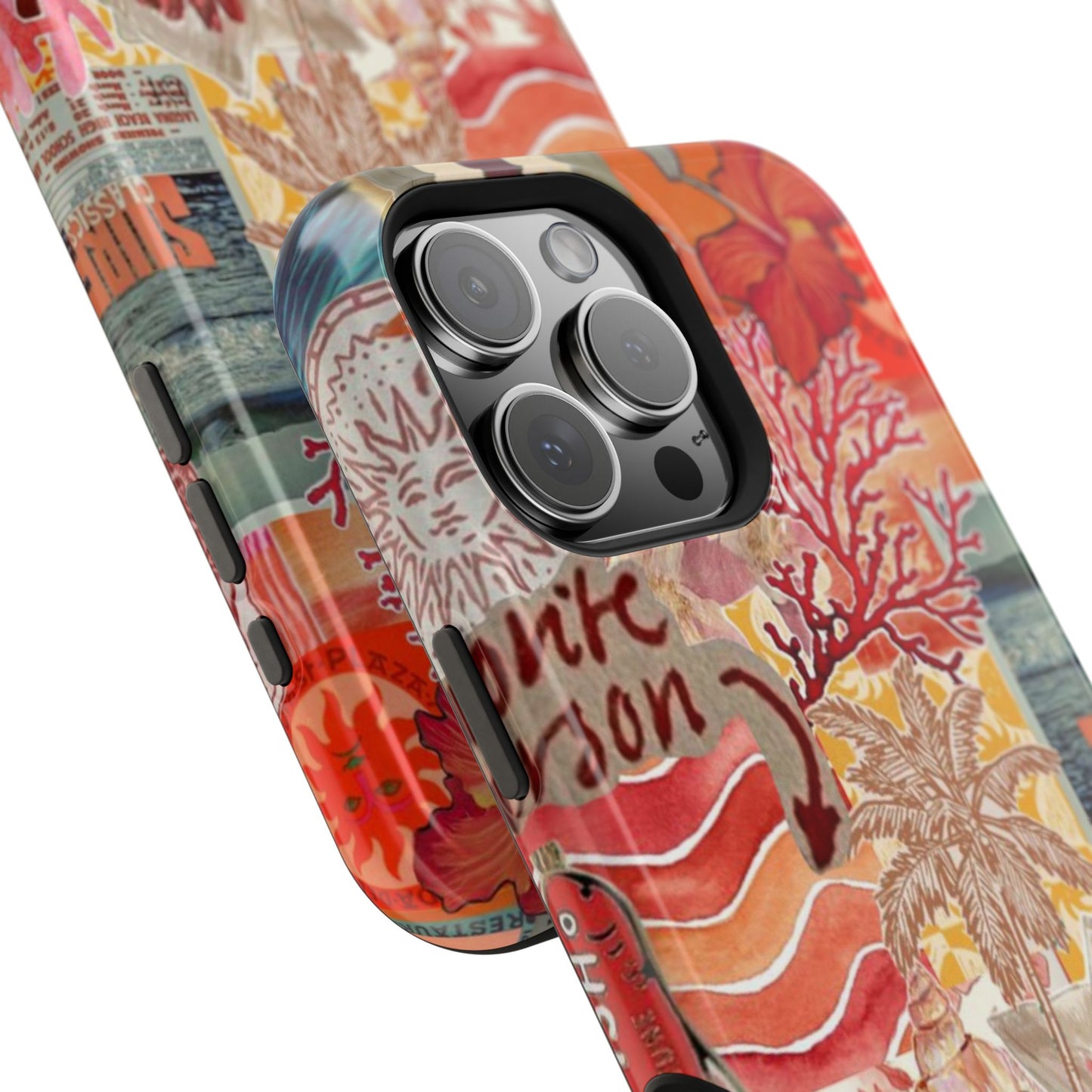 Vintage Floral Collage Phone Case