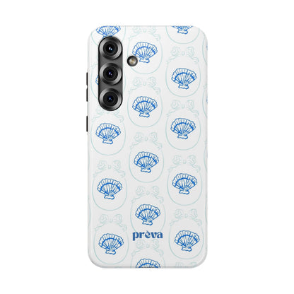 Fancy Teal Shell Phone Case