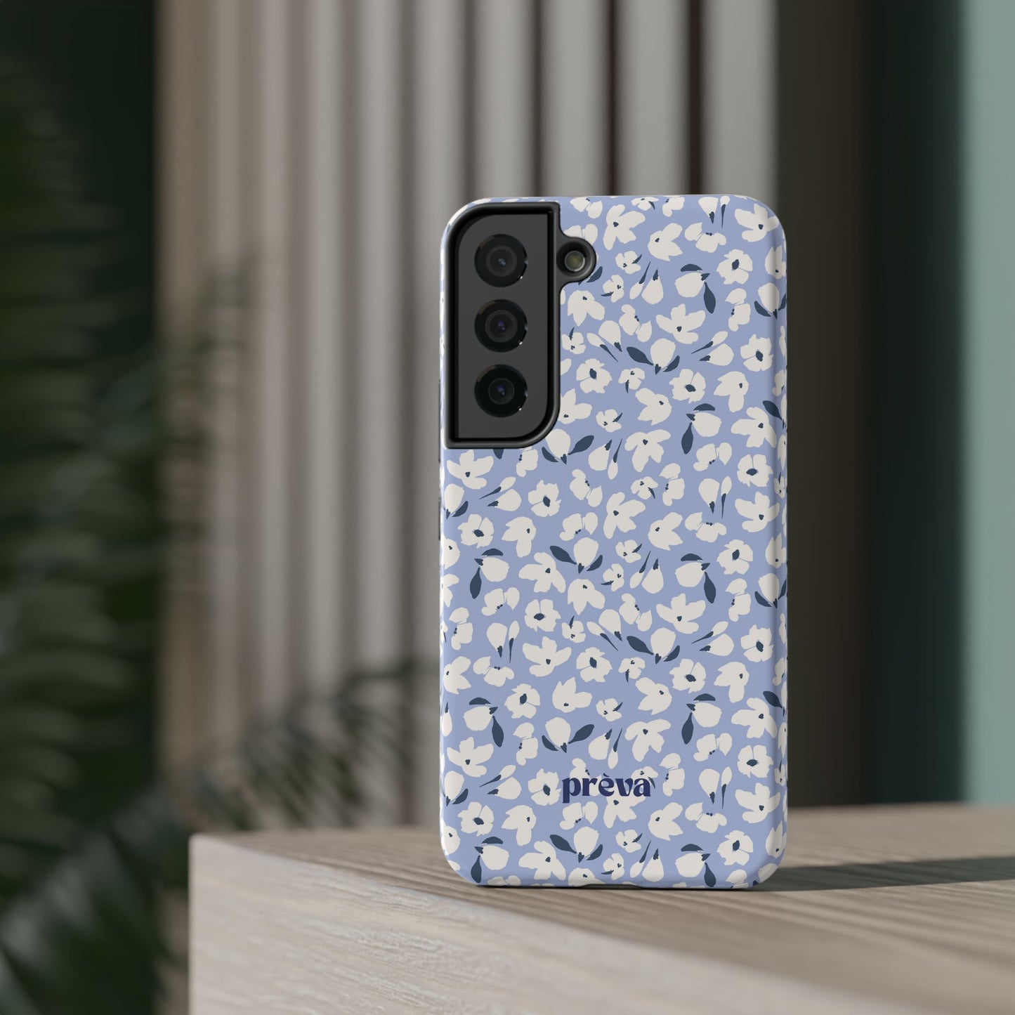 Petals On Blue Phone Case