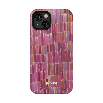 Pink Brushstroke Phone Case