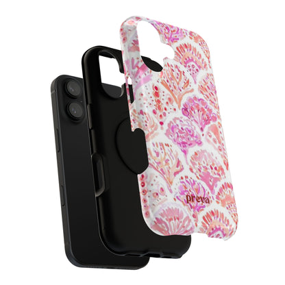 Pink Shell Watercolor Phone Case