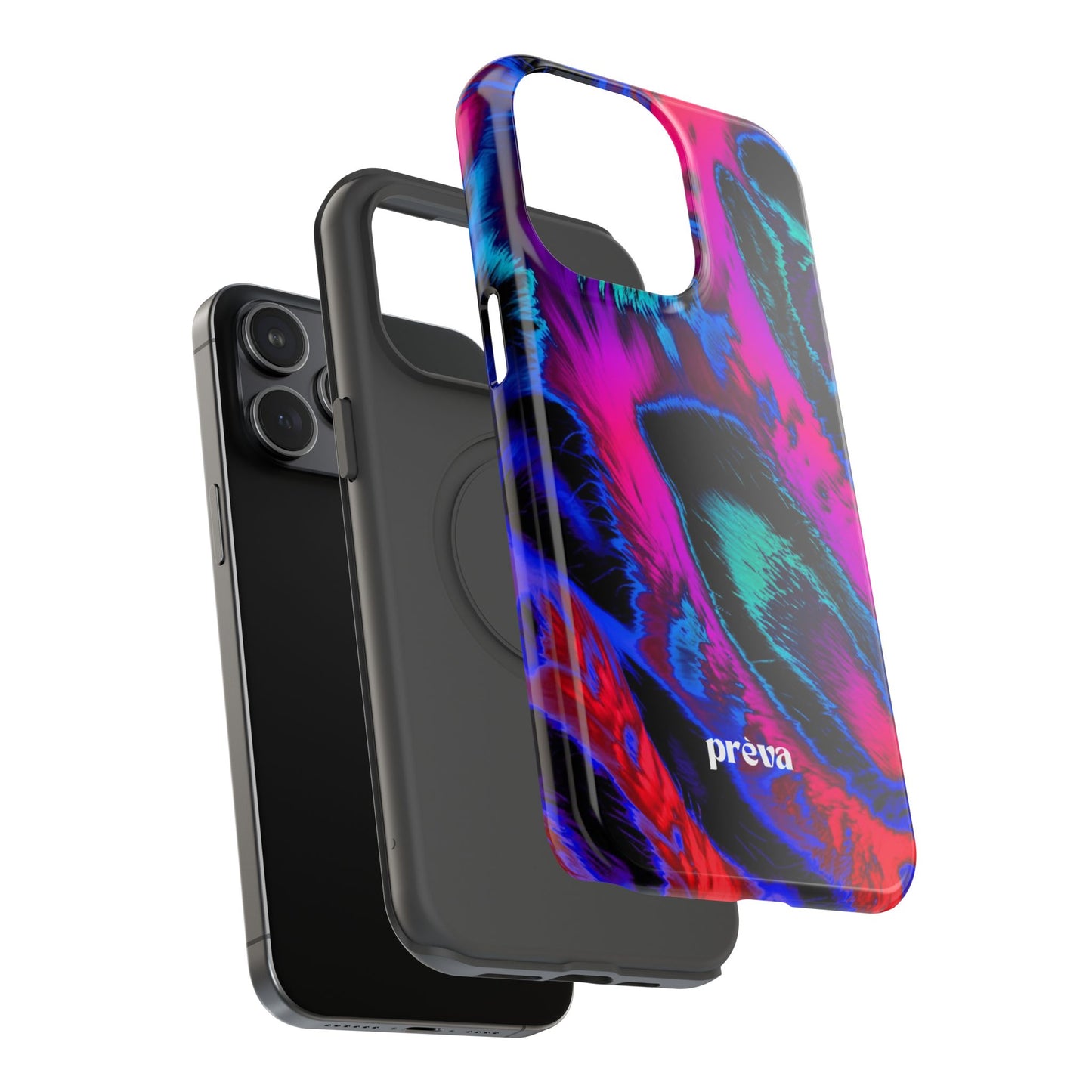 Neon Swirl Phone Case